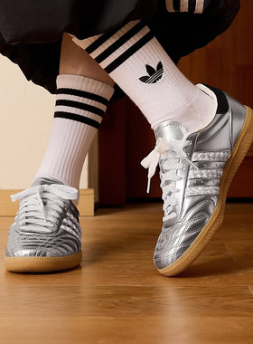 26春季新款adidas阿迪达斯男女同款低帮轻便运动休闲鞋板鞋HP7105