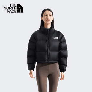TheNorthFace北面户外经典ICON短款女士鹅绒700蓬保暖羽绒服5GGE
