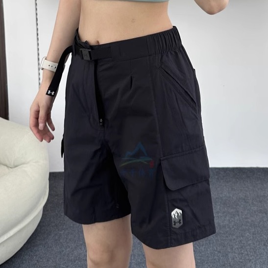 UA安德玛运动短裤女25新款Urban城市野趣系休闲透气工装裤6005876