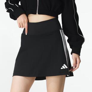 25夏季新款阿迪达斯女裙运动裙裤健身A字短裙休闲半身裙JP1157