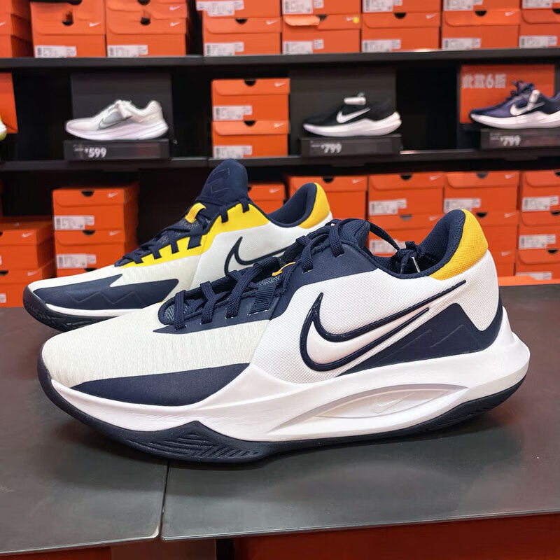 Nike耐克男子25秋季低帮缓震透气耐磨舒适休闲运动篮球鞋DD9535