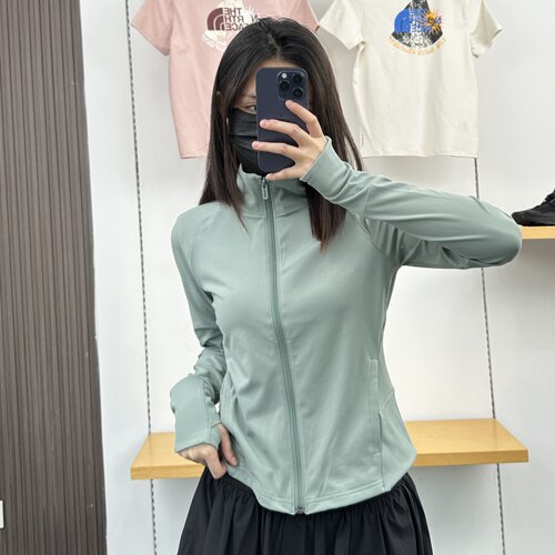 安德玛UA女训练运动针织夹克外套