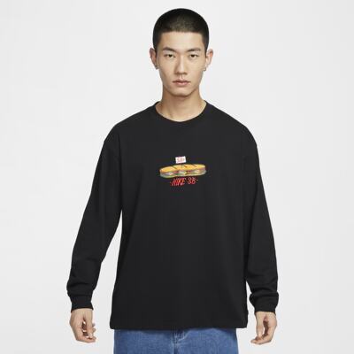 Nike耐克纯棉柔软男子滑板T恤