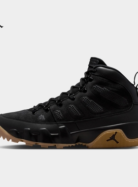 25新款JORDAN耐克乔丹AJ9男子冬日户外风靴子轻便运动靴AR4491