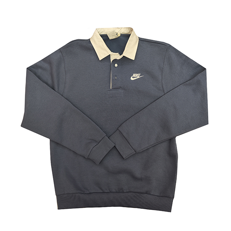 Nike耐克男子加绒运动翻领卫衣