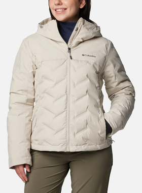Columbia哥伦比亚女士25秋冬防水金点热能650蓬保暖羽绒服XR8598
