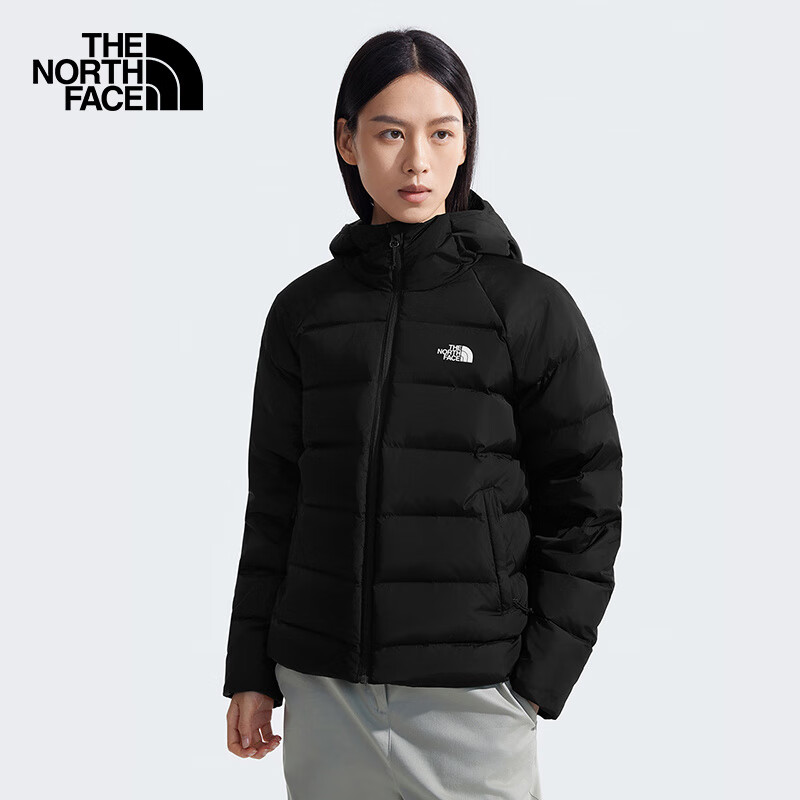 北面鹅绒防风羽绒服户外女士外套