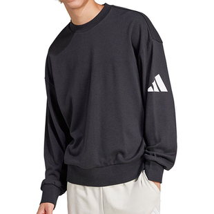 JF3579 JF3576 Adidas阿迪达斯男宽松透气新款 圆领运动卫衣套头衫