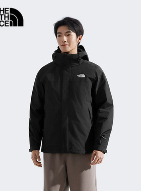 TheNorthFace北面户外男子25秋冬防水羽绒内胆三合一冲锋衣81QS