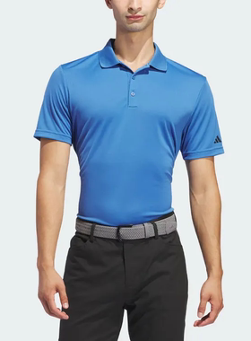 Adidas阿迪达斯短袖男子翻领运动POLO衫T恤IU4434/IU4436/IU4437