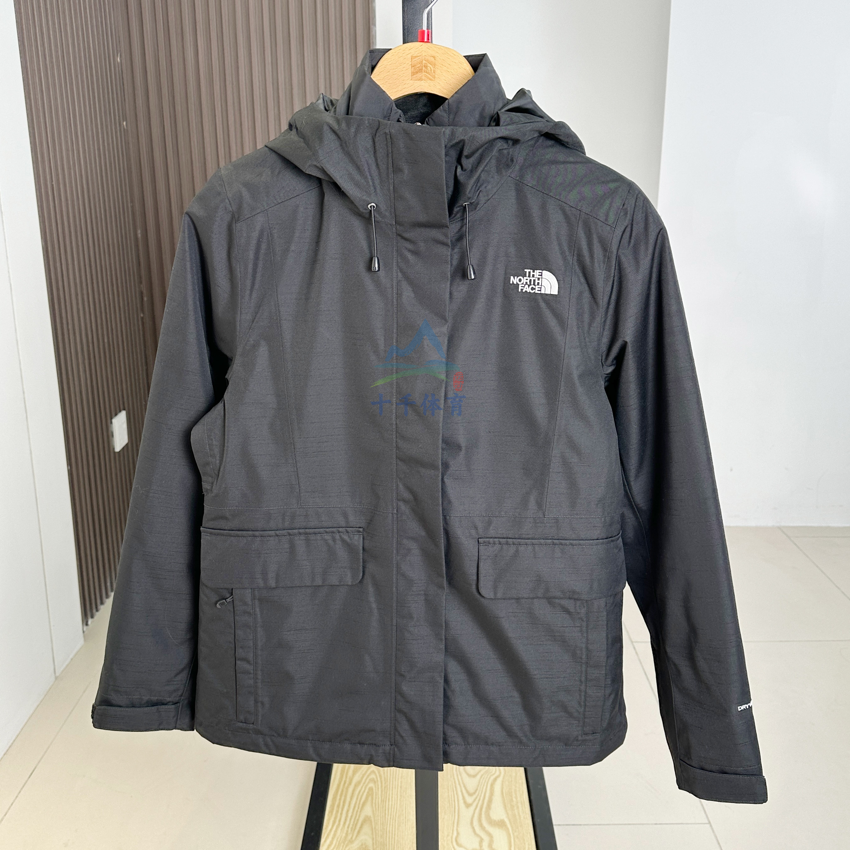 北面女户外防水保暖棉服内胆外套