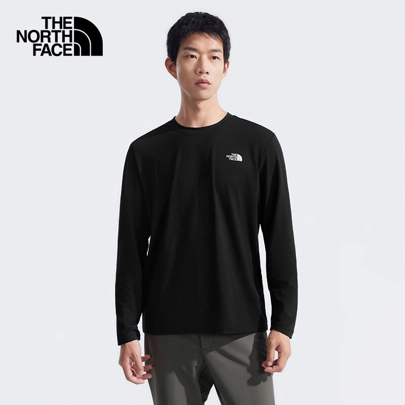 TheNorthFace北面长袖T恤男子秋冬户外吸湿速干运动衫打底衫89ZY