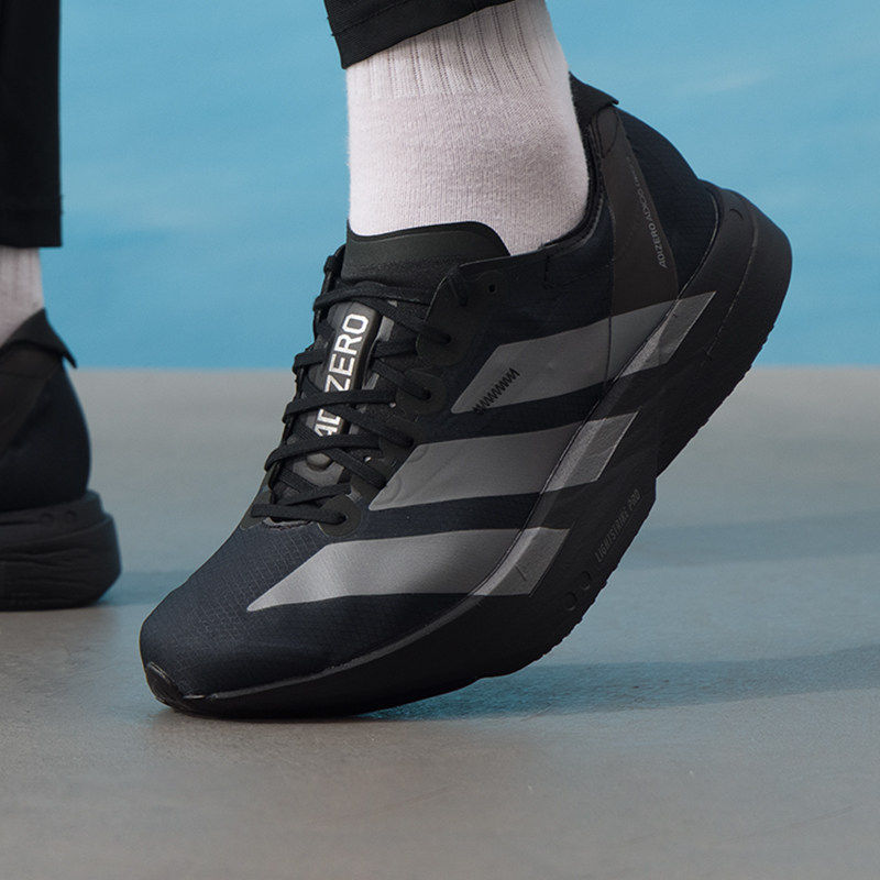 adidas阿迪达斯男鞋ADIZERO ADIOS PRO 4 专业马拉松跑步鞋JR4887