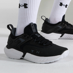 休闲鞋 安德玛UA男鞋 透气运动鞋 强森Rock跑步鞋 3025435 2024新款