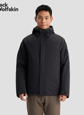 Jack Wolfskin狼爪男子户外防水羽绒内胆三合一冲锋衣外套A62265