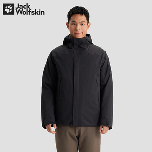 Jack Wolfskin狼爪男子户外防水羽绒内胆三合一冲锋衣外套A62265