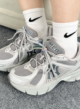 25秋季新款MLB老爹鞋男女NY复古撞色厚底增高运动休闲鞋3ARNR055N