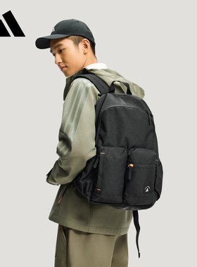 adidas阿迪达斯男女3D Pocket户外运动书包26春季双肩背包 KR5122