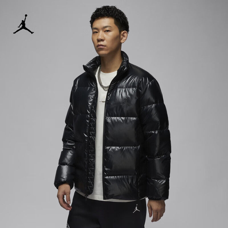 冬款乔丹NIKE耐克男子羽绒服拒水保暖宽松轻便舒适羽绒夹克FV7272