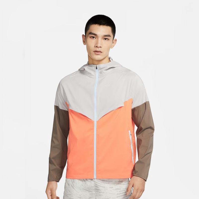 Nike耐克外套男2024春秋新款连帽黑色休闲训练运动服夹克CZ9071