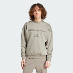 adidas阿迪达斯新款 休闲百搭舒适宽松圆领训练运动卫衣JP0383 男士