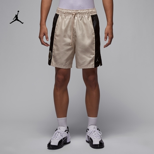 25夏季新款JORDAN耐克乔丹下站东单男子篮球运动梭织短裤HV8736
