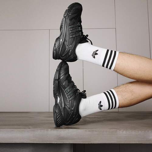 阿迪达斯新款网面透气运动老爹鞋