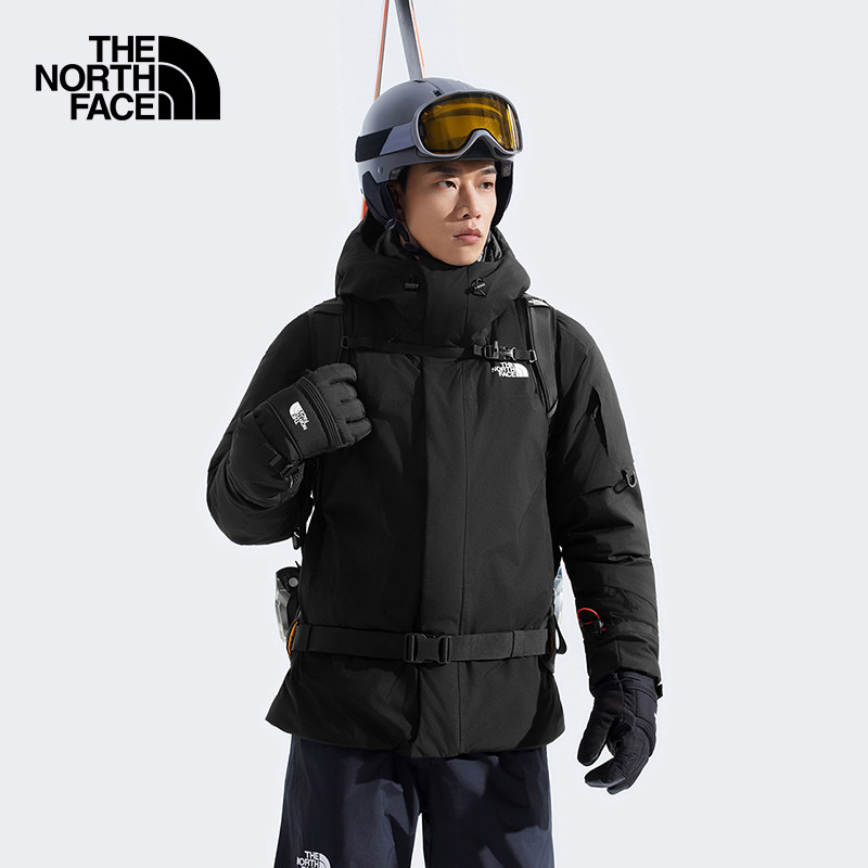 北面滑雪服男保暖防寒羽绒服外套
