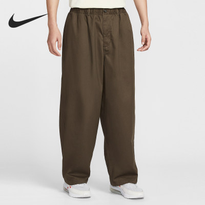 Nike耐克男直筒运动休闲梭织长裤