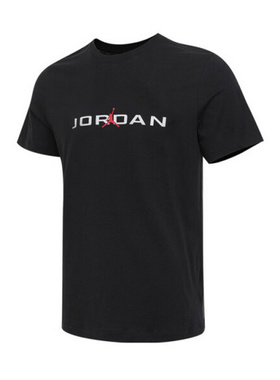 25夏季新款耐克乔丹JORDAN男子纯棉休闲运动T恤夏季针织IB7354