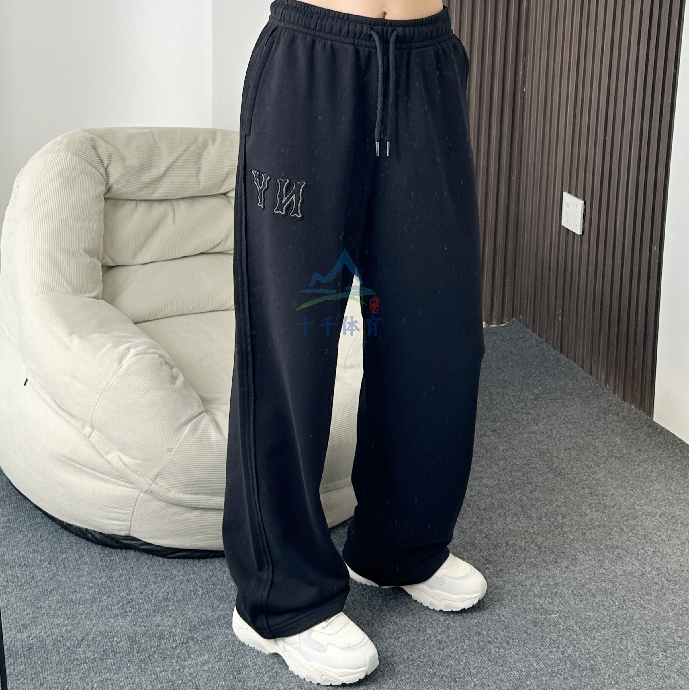 25秋季新款MLB长裤男女NY刺绣直筒针织卫裤休闲运动裤3APTB0854