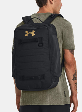 安德玛UA背包男女同款Contain旅行收纳包大容量书包双肩包1378413