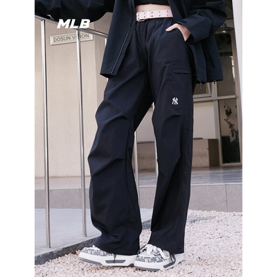 MLB小标防泼水降落伞休闲运动裤