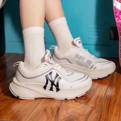 MLB男女鞋NY厚底休闲鞋2024秋季新款低帮老爹鞋休闲鞋3ARNATF4N