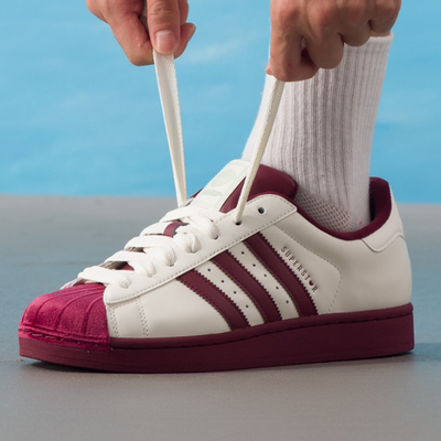 阿迪达斯三叶草男女贝壳头运动鞋