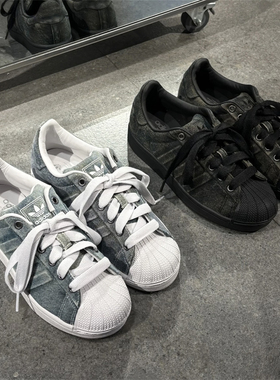 adidas阿迪达斯三叶草男女SUPERSTAR II运动休闲鞋JQ3240/JQ3239