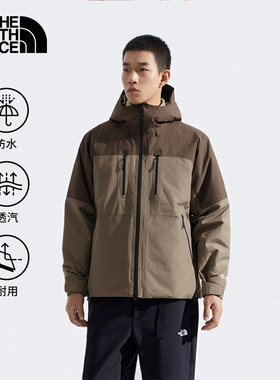 TheNorthFace北面男士秋冬户外GTX防水透气保暖夹棉棉服外套8ENB