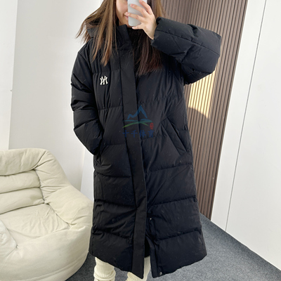 MLB羽绒服男女防水鹅绒长款外套