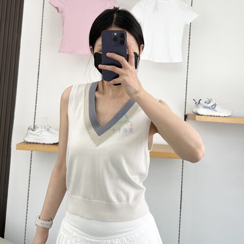 安德玛UA女子针织高尔夫运动背心