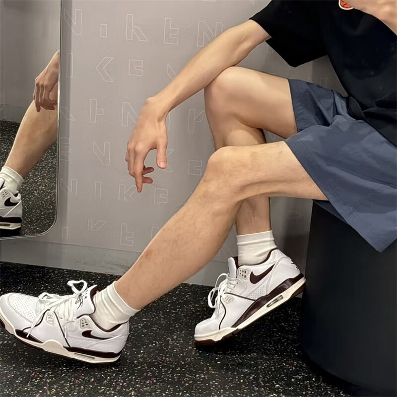 耐克FLIGHT男运动鞋低帮复古轻便