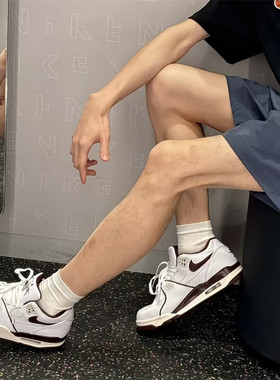 冬款耐克FLIGHT&apos89男运动鞋低帮复古轻便透气缓震舒适FQ8256