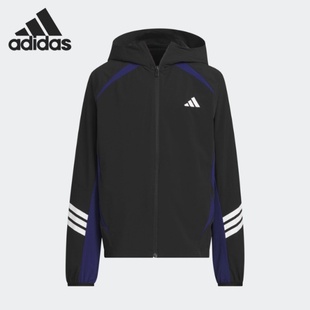 JKT健身夹克运动外套JL6909 JL6910 大童JK adidas阿迪达斯新款