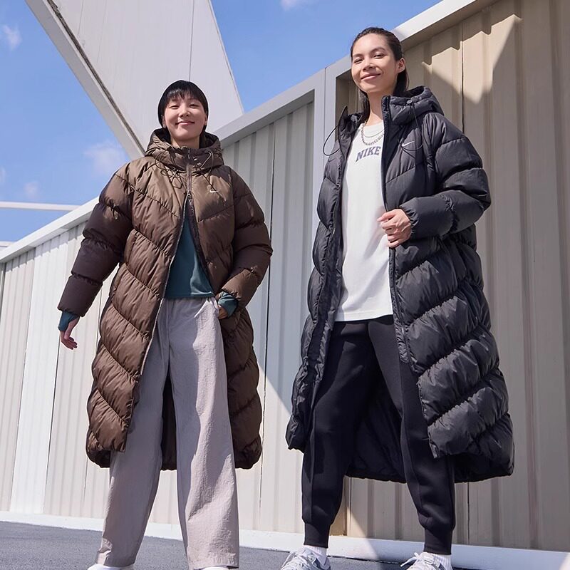 Nike耐克女子长款防水羽绒服外套