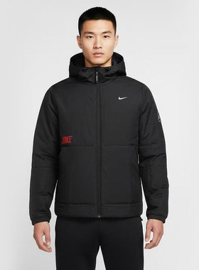 Nike耐克男棉服26春季马年限定新年款连帽棉衣夹克运动外套IQ3715