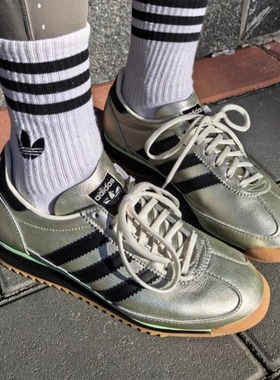阿迪达斯女originals SL 72 OG银黑低帮生活休闲鞋JS3978/JS3979