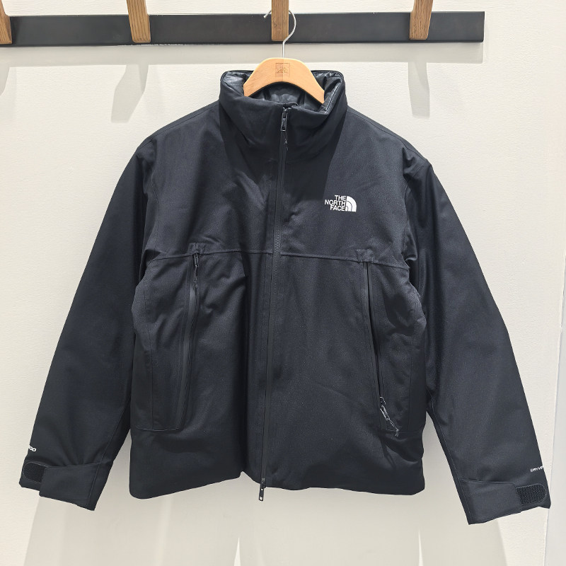 北面防水羽绒服男保暖鹅绒外套