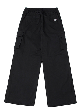 2024春季新款MLB女裤宽松运动裤休闲长裤百搭直筒裤3FWPV0141