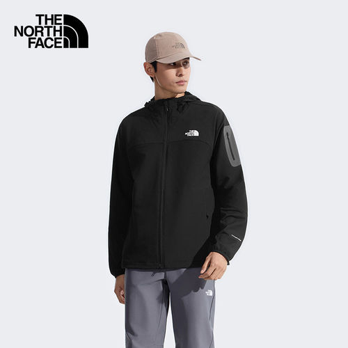 北新款面户外棋盘格软壳PRO外套