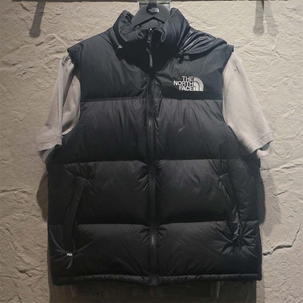 北面户外700蓬鹅绒羽绒马甲背心