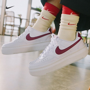 女子运动鞋 Nike耐克COURT 25新款 ALTA厚底透气板鞋 DZ5394 VISION